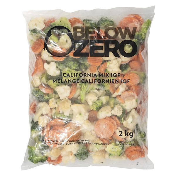 BELOW ZERO - IQF CALIFORNIA MIX 6x2 KG