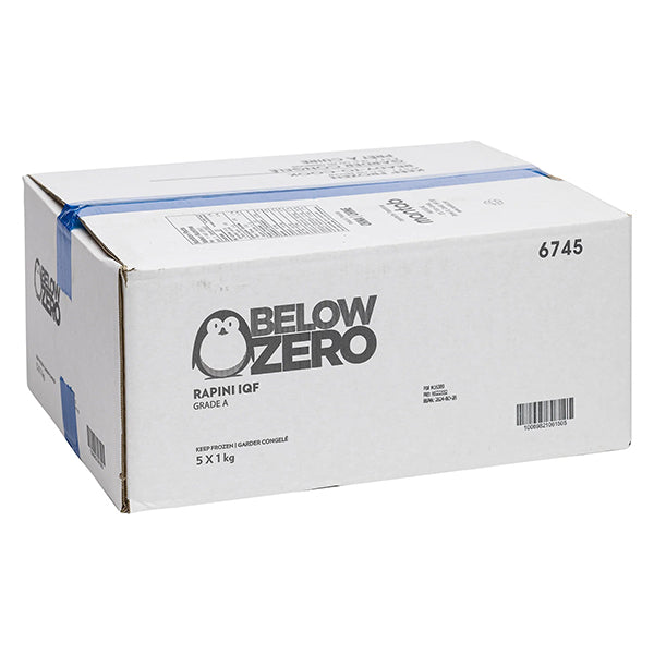 BELOW ZERO - IQF CUT RAPINI 5x1 KG