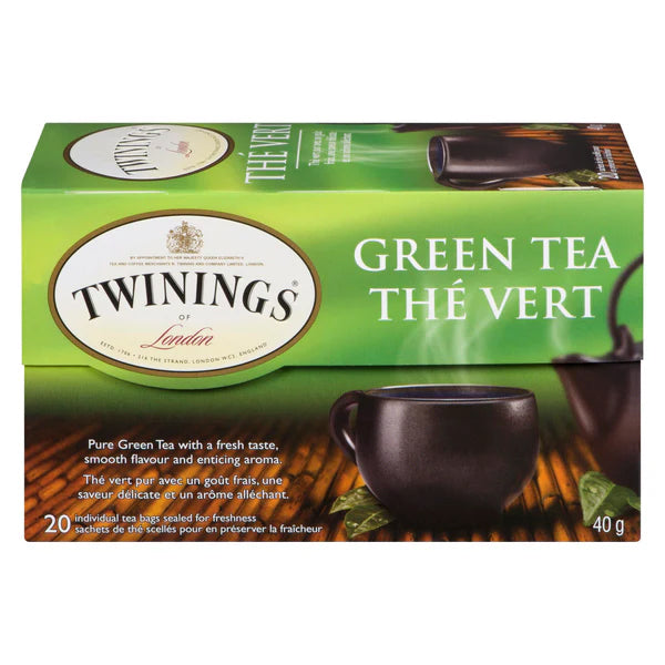 TWININGS - GREEN TEA 6x20 EA