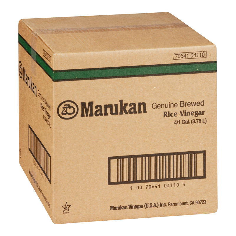 MARUKAN - RICE WINE VINEGAR (GENUINE BREWED) 4X3.78L