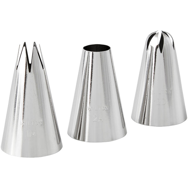 WILTON - EXTRA LARGE DECORATING TIP 4x3 EA