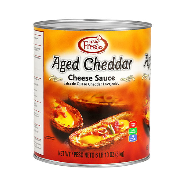 MUY FRESCO - CHEDDAR AGED CHEESE SAUCE 6x106 OZ