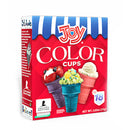 JOY CONE - COLOR CUPS 12x18 CT