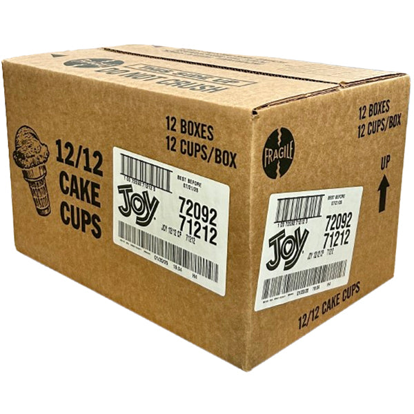 JOY CONES - CAKE CUP 12x12 CT