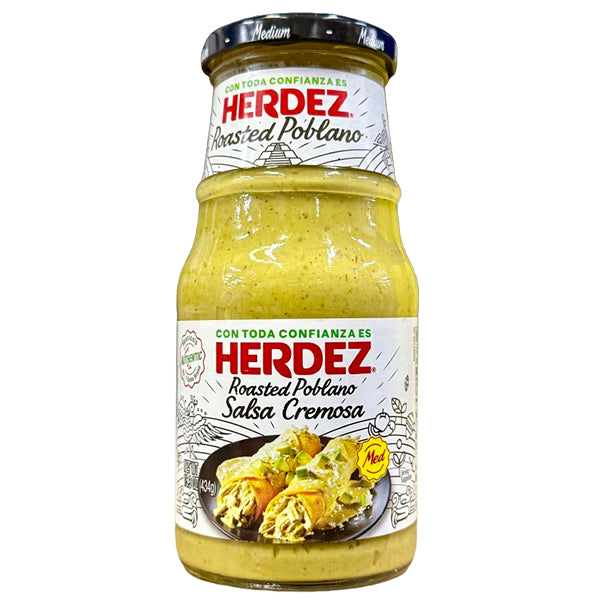 HERDEZ - POBLANO CREAMY SAUCE 6x15.3 OZ