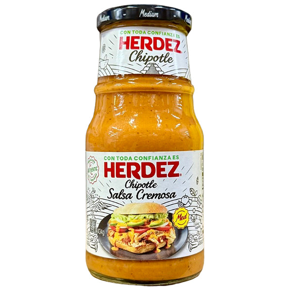HERDEZ - CHIPOTLE CREAMY SAUCE MEX 6x15.3 OZ
