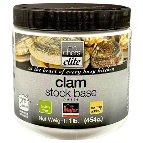 MAJOR - CLAM STOCK PASTE GLUTEN FREE 6x1 LB