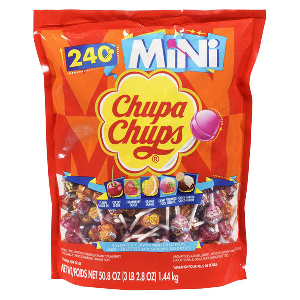 CHUPA CHUPS - MINI LOLIPOPS 6x240 CT