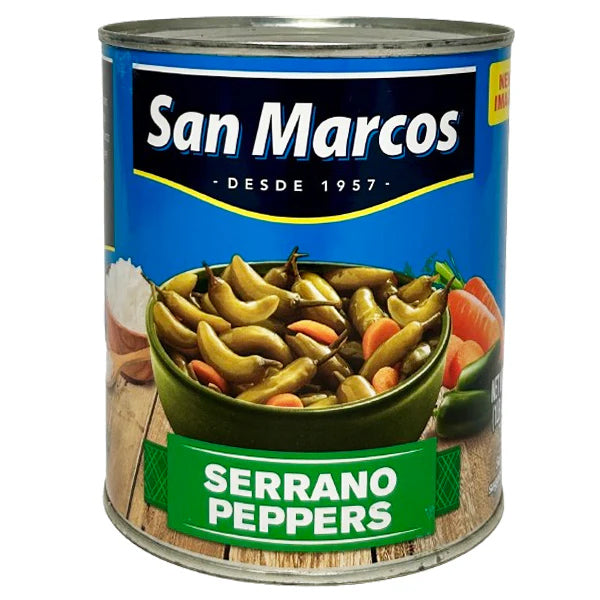 SAN MARCOS - SERRANO PEPPERS 12x737 G