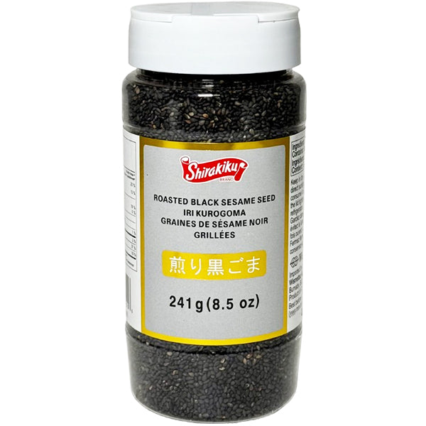 SHIRAKIKU - BLACK ROASTED SESAME SEED 12x241 GR