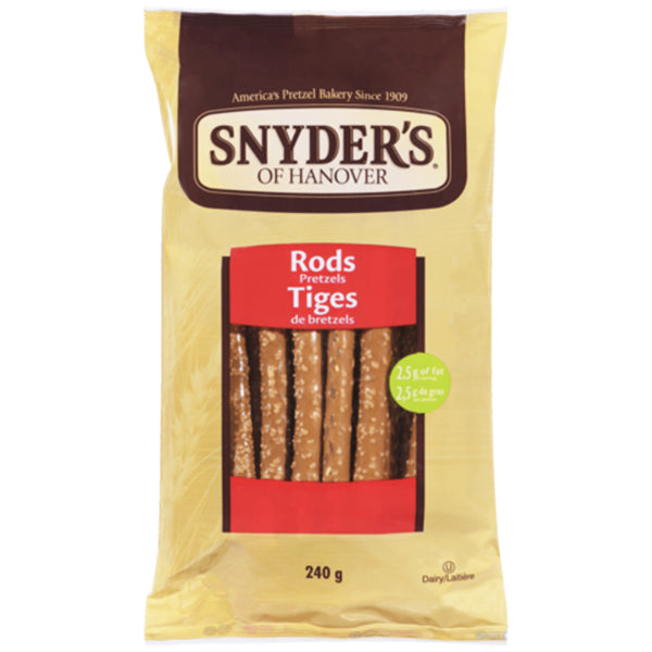SYNDERS - SNYDERS HANOVER PRETZEL RODS 15x240 GR