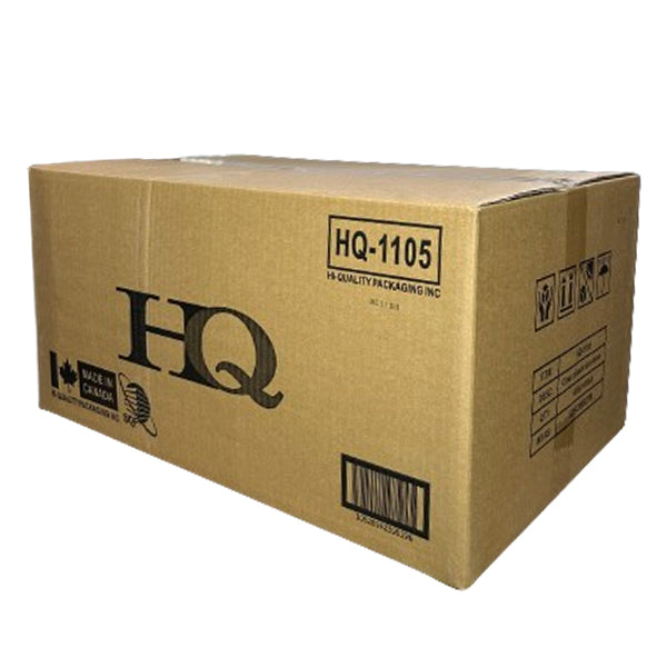 HQ - 5x5 CLEAR PLASTIC CLAMSHELL CONTAINER 400 CT