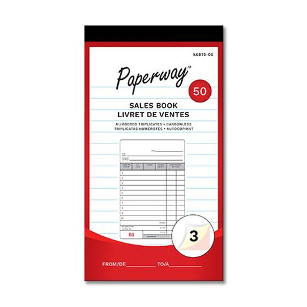 VLB - KAMSET SALES BOOK 3 COPY 12x EA