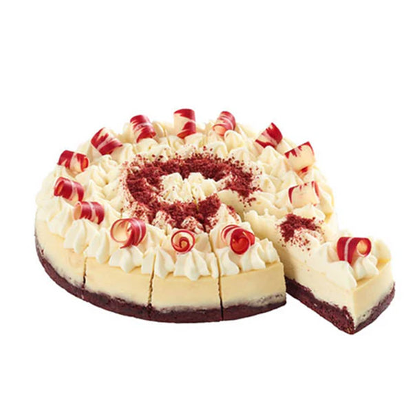ELITE SWEETS - 10" RED VELVET CHEESECAKE 2x2.25 KG