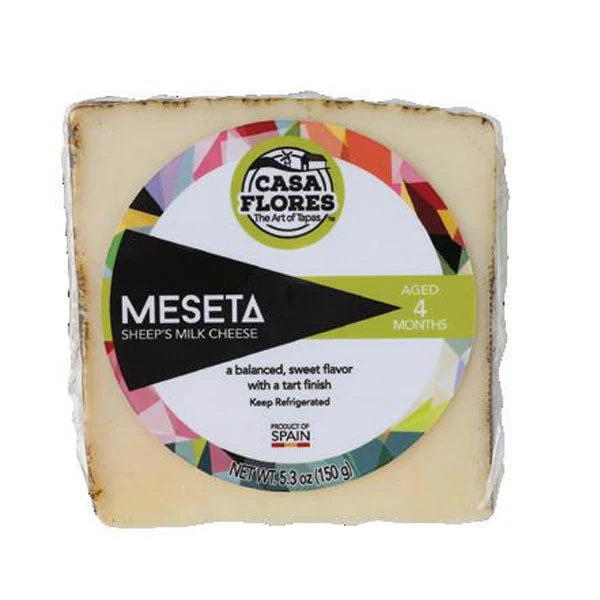 CASA FLORES - MESETA SHEEP CHEESE 4 MONTHS 12x150 GR