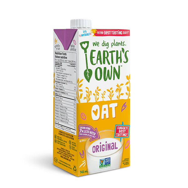 EARTH'S OWN - OAT ORIGINAL 12x946 ML