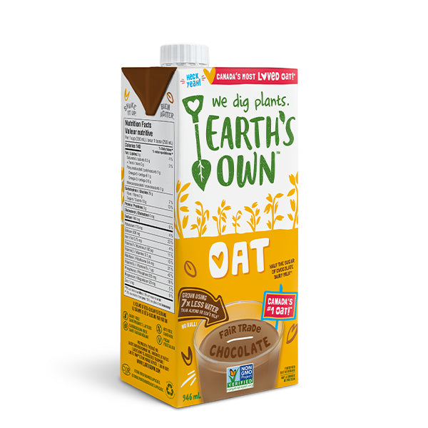 EARTH'S OWN - OAT CHOCOLATE 12x946 ML