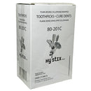 HY STIX - TOOTHPICK PLAIN CELLO WRAPPED 12x1000 PK