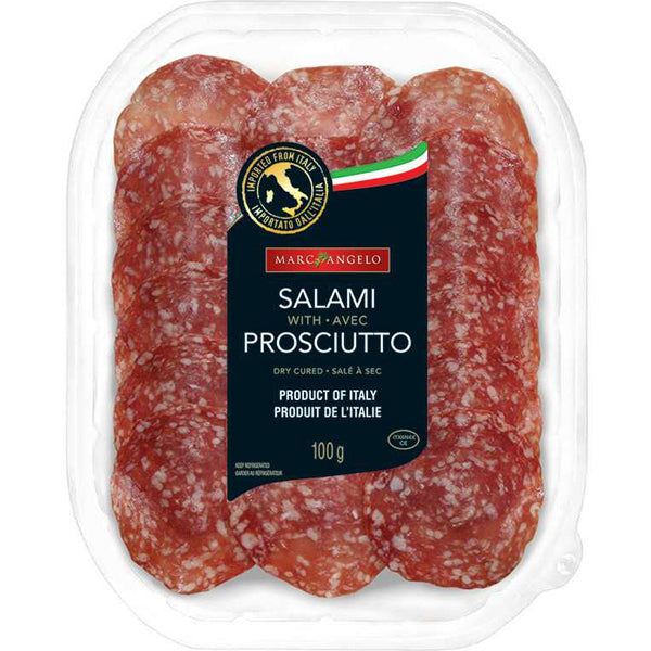 MARC ANGELO - SALAMI WITH PROSCIUTTO 10x100 GR