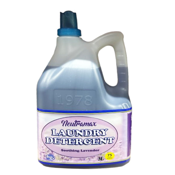 FIRST CHEMICAL - NEUTRAMAX LAUNDRY DETERGENT LAVENDER 3x3 LT