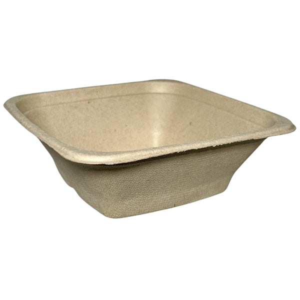 ELITEWARE - SUGARCANE RECTANGLE COMPOSTABLE BASE 1000ML 6x50 PK