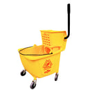 GLOBE - SIDEPRESS BUCKET AND WRINGER YELLOW 35QT