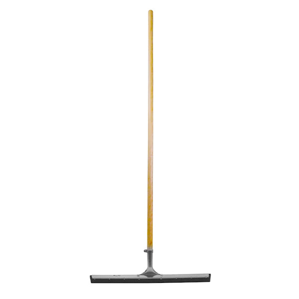 GLOBE - 24IN STRAIGHT SQUEEGEE BLACK RUBBER ASSEMBLED W/ 54IN HANDLE 6x1 UN