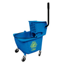 GLOBE - SIDEPRESS BUCKET AND WRINGER BLUE 35QT