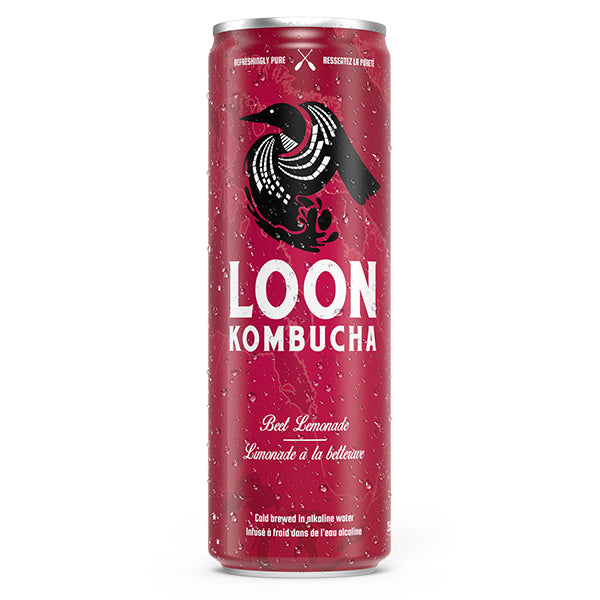 LOON KOMBUCHA - BEET LEMONADE 12x355 ML