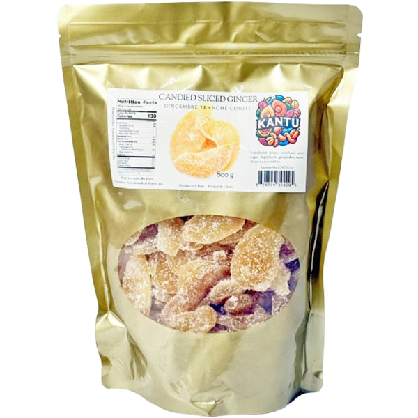 KANTU - CRYSTALLIZED SLICED GINGER 25x800 GR