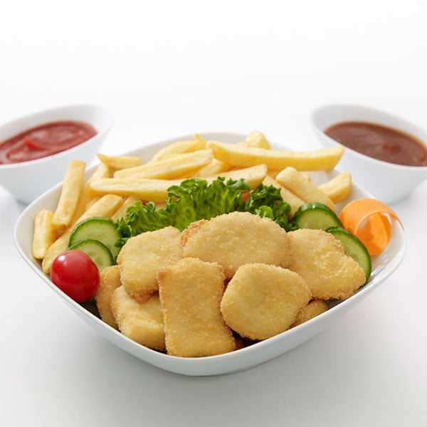 NIKOLAOS - CHICKEN BREAST NUGGETS PARFRIED 4KG