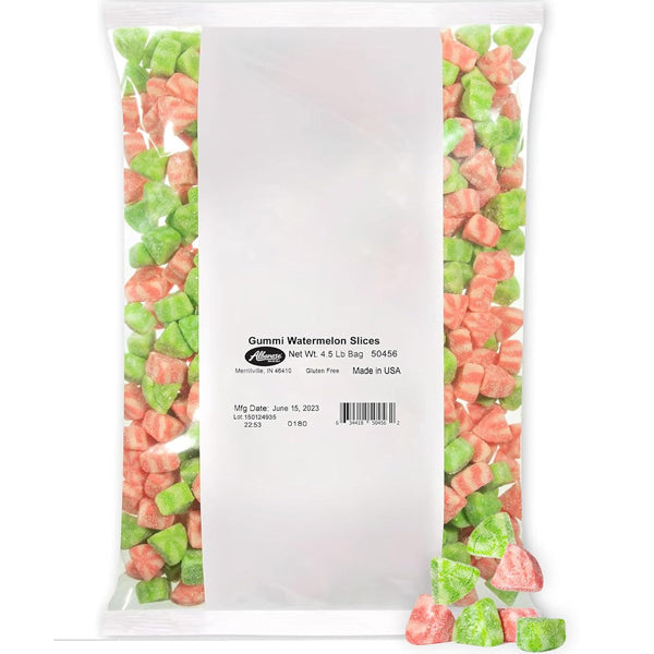 ALBANESE - GUMMY WATERMELON SLICES 4x2.05 KG