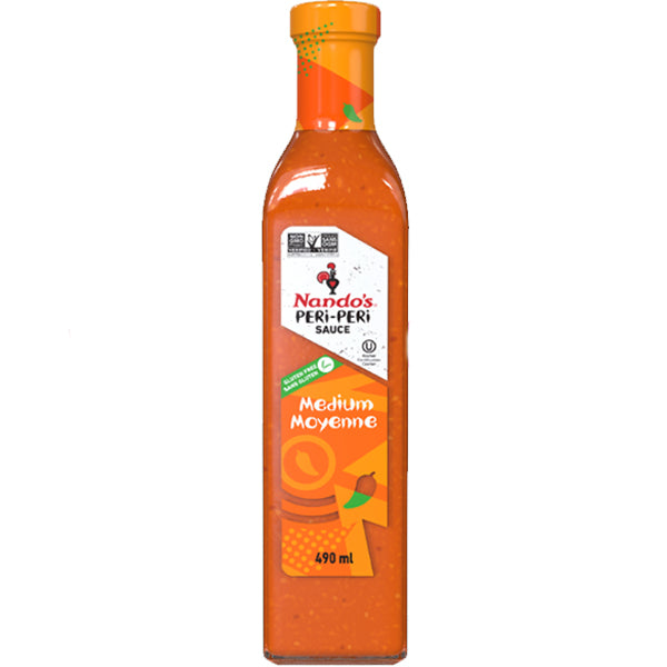 NANDO'S - PERI HOT SAUCE MEDIUM 6x490 ML