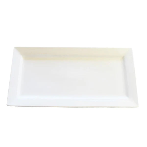 KAYALI - RECTANGLE PLATE 14x7in 3x4 EA