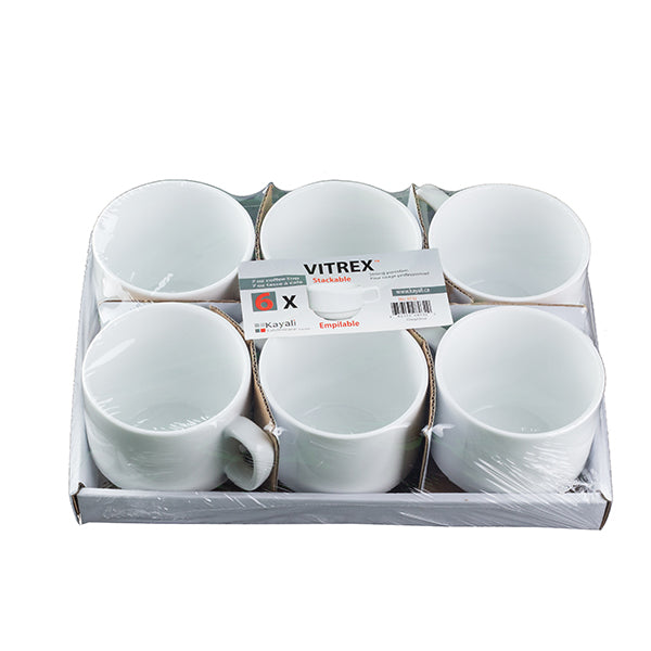 VITREX - 7OZ COFFEE CUPS 48EA