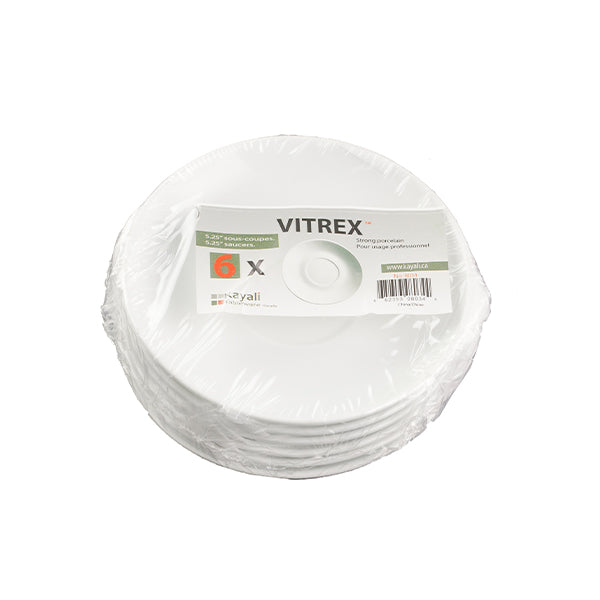 VITREX - SAUCERS FOR 8032 12x6 PK