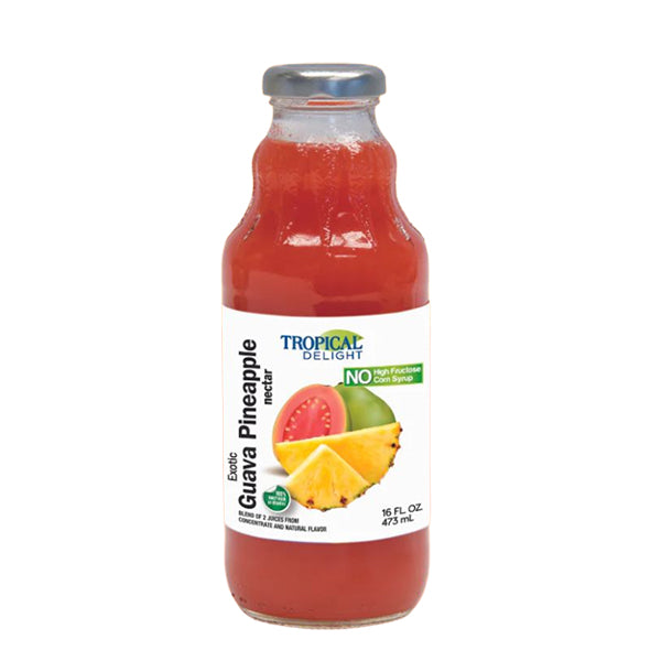 TROPICAL DELIGHT - TD GUAVA PINEAPPLE NECTAR PREMIUM 12x473ML