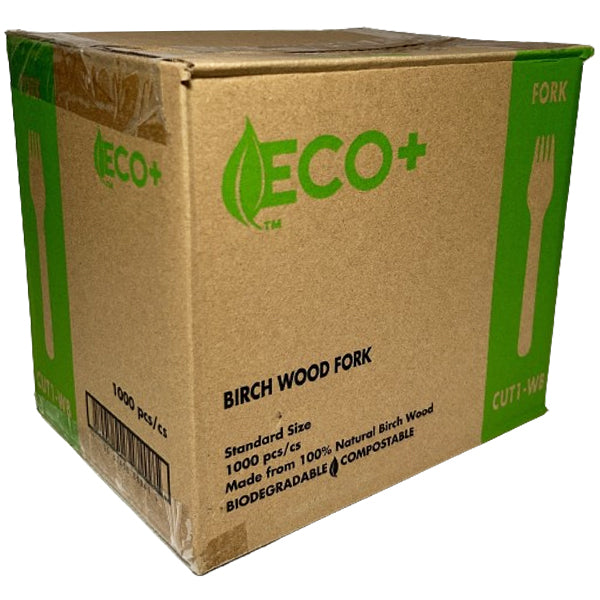 ECO+ -  FORK BIRCHWOOD STANDARD 160MM x 28 MM 10x100 EA