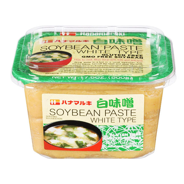 HANAMARUKI - SHINSHU SHIRO MISO (WHITE MADE IN JAPAN) 6x500 GR