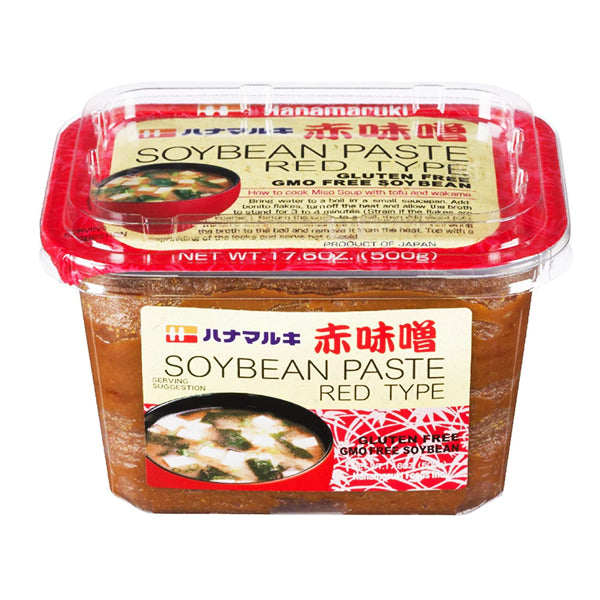 HANAMARUKI - SHINSHU AKA MISO (RED  MADE IN JAPAN) 6x500 GR