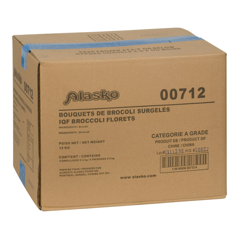 ALASKO - BROCCOLI FLORETS 6x2KG