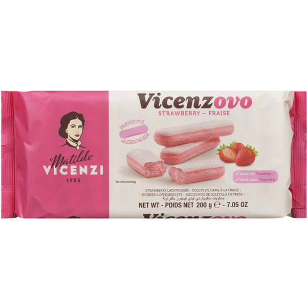 VICENZI - LADYFINGER STRAWBERRY 12x200 GR