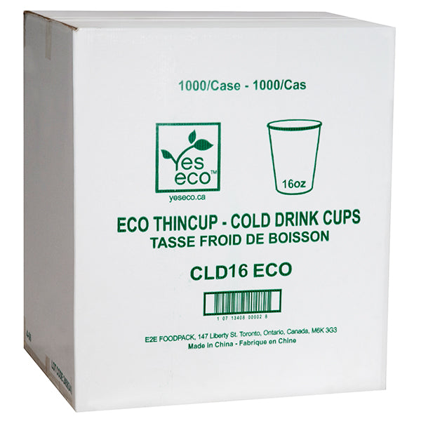 YES ECO - YE THINCUP PRINTED COLDCUP 16OZ 20x50EA