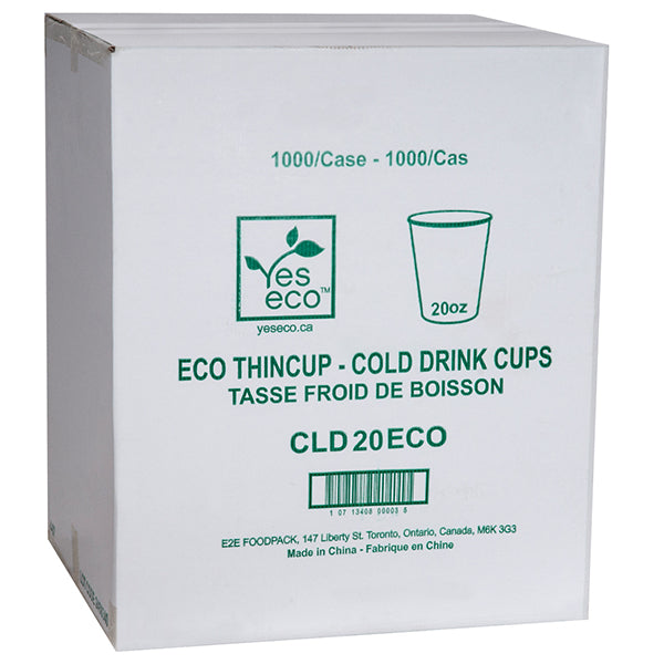 YES ECO - YE THINCUP PRINTED COLDCUP 20OZ 20x50EA