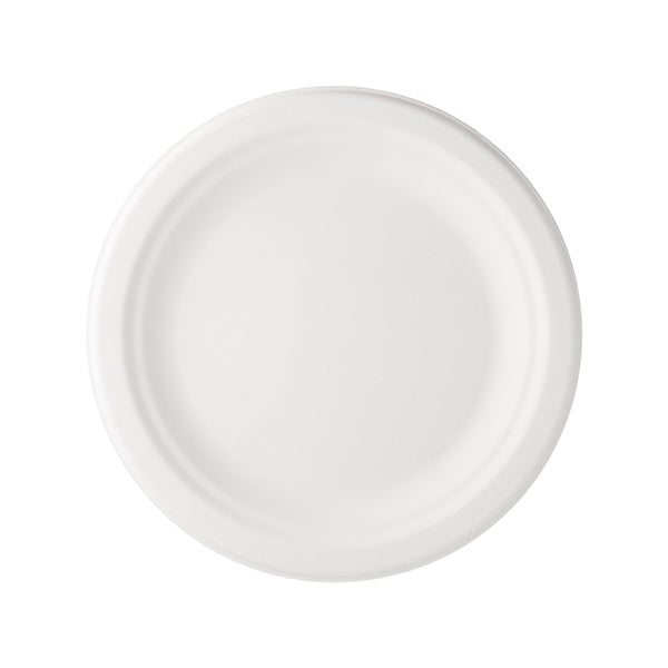 NEWWAVE - BAGASSE PLATES 7IN 8x125 PK