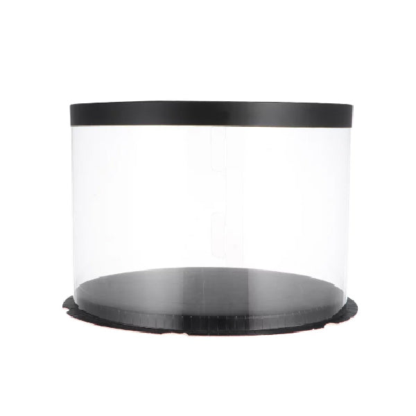 CYPHRON - 10IN ROUND CAKE BOX BLACK 10EA