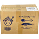 E2E - ICE CREAM/GELATO SPOON WHITE 4x500 PC