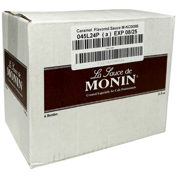 MONIN - CARAMEL SAUCE 6x12 OZ