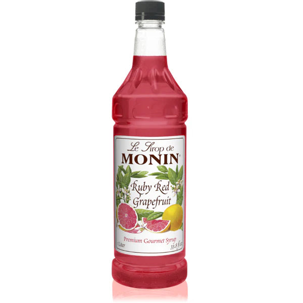 MONIN - RUBY RED GRAPEFRUIT 4x1 LT
