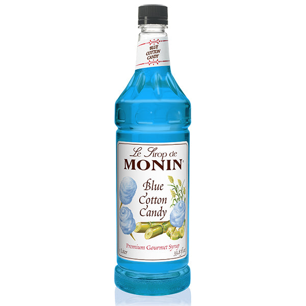 MONIN - BLUE COTTON CANDY 4x1 LT